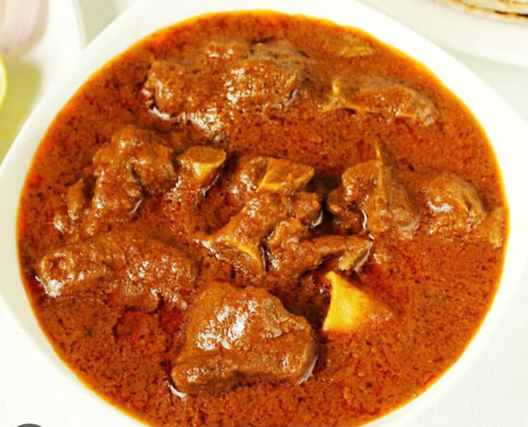 Meat Qorma with Naan